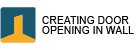 Creating Door Opening In Wall